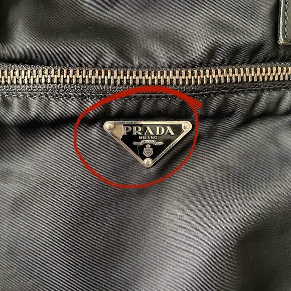 Authentic Prada Classic Black Nylon Tote - Picture 3 of 9